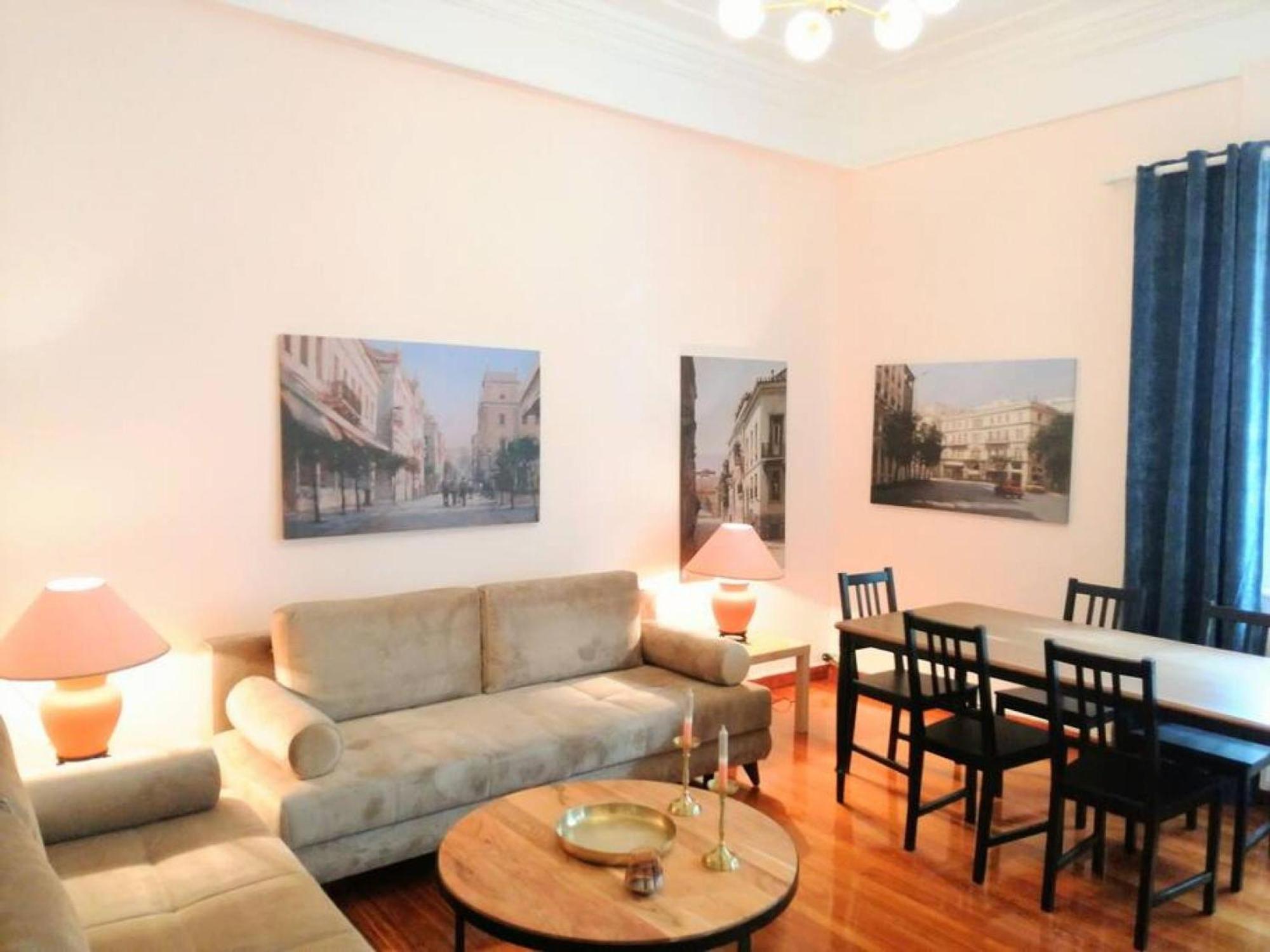 Elegant Apartment In Syntagma Square Athen Exterior foto
